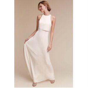 Jill Stewart size 2 Iva crepe dress